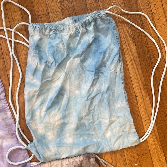 Tie Dye Draw String Backpacks - Picture 5 of 5